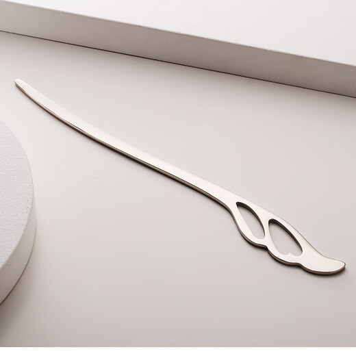 Baozha imported from South Korea Yin Jinghan's same style metal hairpin, national style elegant hairpin, versatile simple retro hairpin, wing style gold ready-made