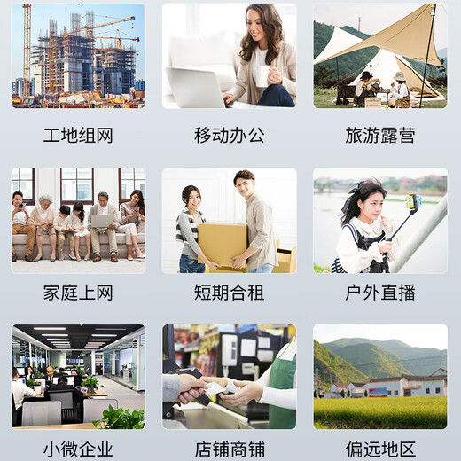 Tuoshi 4g5g wireless home router whole house WiFi5G dual-band plug-in card router Gigabit wall-penetrating king full Netcom mobile portable WiFi signal amplifier LT260D dual-card dual-WAN dual-band Gigabit network port