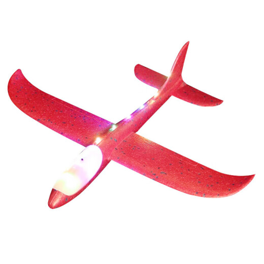 Mom and dad glider toy airplane hand-thrown hand-thrown foam airplane toy outdoor model airplane luminous children's toy