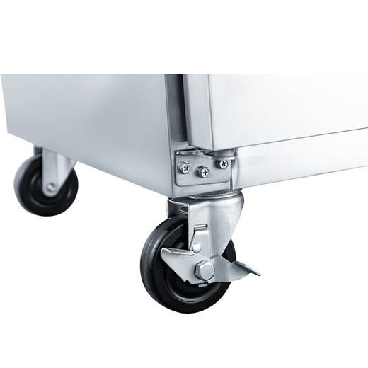 達克斯豪华款铜管商用四门冰箱双温冷藏冷冻大容量立式展示柜餐饮厨房酒店水果蔬菜保鲜柜 全铜管 直冷六门1392L  【D1.6D-S6】