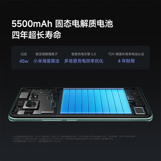 Xiaomi Redmi Anmerkung 14 Pro Abmessung 7300-Ultra National Subvention IP68 5500MAH Large Power 8 GB+256 GB Spiegel White Redmi 5G Mobiltelefon