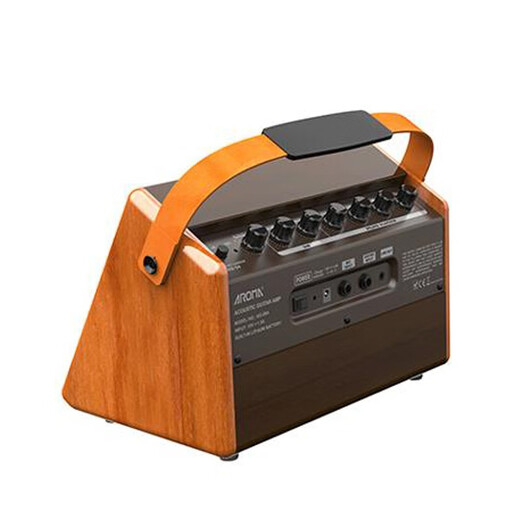 Anoma Anoma Portable Folk Electric Acoustic Guitar Speaker Ukulele Outdoor Bluetooth Charging Play and Sing Audio AG15A AG-15A+Gift+Wired Microphone+Microphone Stand