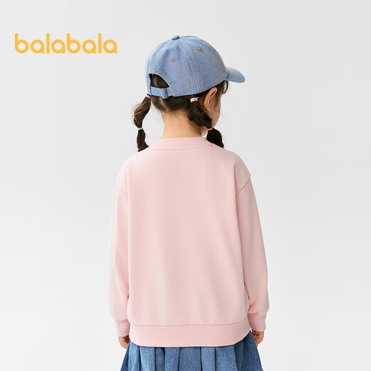 巴拉巴拉童装儿童卫衣女童男童2025春秋装宽松卡通印花上衣潮208125121207