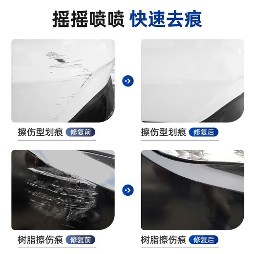 Dianbin special Ford Taurus touch-up pen car paint repair scratch wax deep scratch repair self-spray paint artifact tanzanite blue touch-up pen + scratch wax