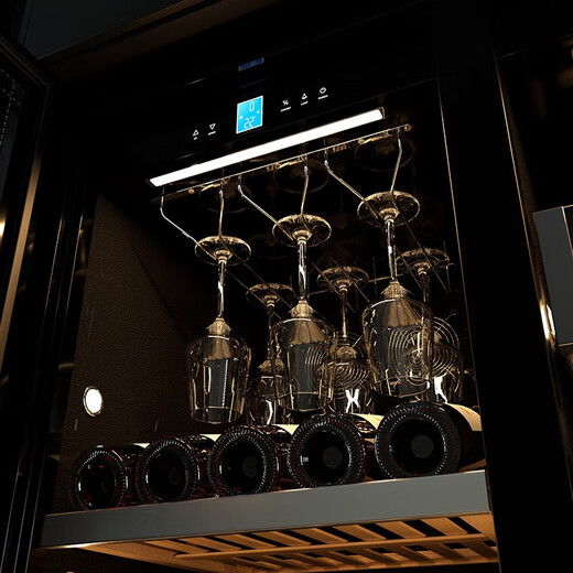 BAIKAILUN thin red wine cabinet constant temperature wine cabinet built-in household wine beverage tea thermostat commercial display refrigerator air-cooled frost-free 1.71 meters single temperature ~ (full version) 170 bottles thin section