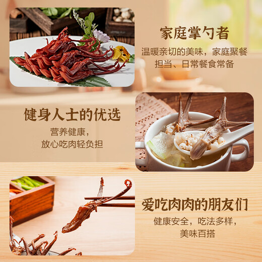 CP Zhengda Food Cherry Valley Duck Tongue 0.4Jin Jin is equal to 0.5kg, fresh duck, spicy duck, braised duck tongue