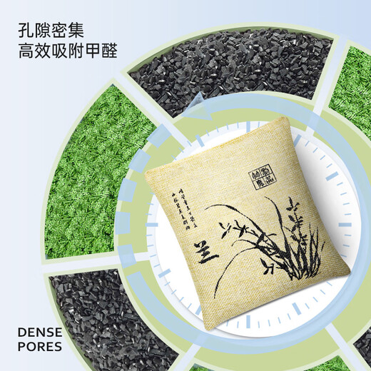 Carlisle car activated carbon bag parking plate set new car deodorization removal formaldehyde car odor carbon bag car bamboo charcoal bag