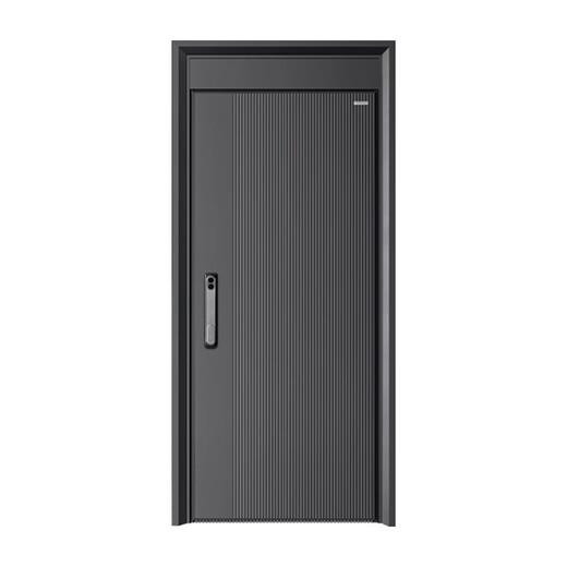 Longyu Zhenpin cast aluminum door Class A anti-theft door villa door entrance door security door optional mechanical lock fingerprint locking system 2050*960 outside left-hand single door