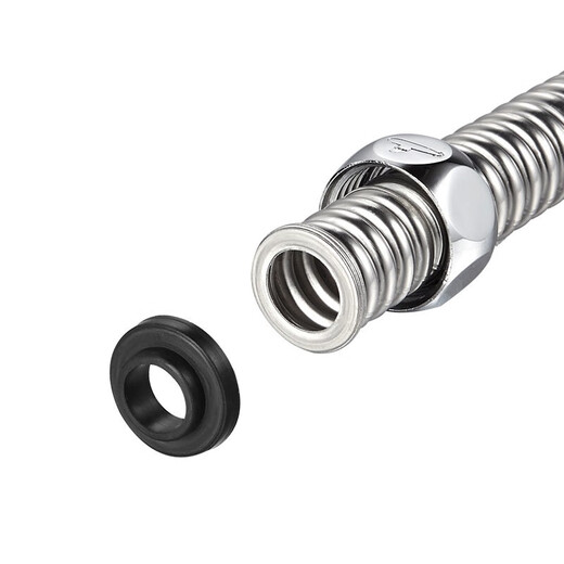 Submarine E-40 stainless steel water inlet hose 304 bellows free bending four-point interface hot and cold universal two