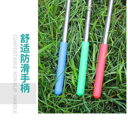 Fishing artifact, retractable net, children's net bag to catch butterflies, catch fish, insect net bag, fishing gear, outdoor children's net bag, 2 pieces, random colors