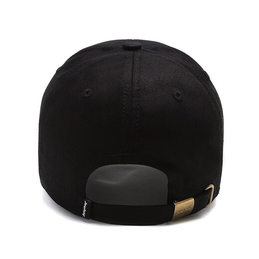 Gu Jianmu hat men and women four seasons new peaked cap Korean style trendy outdoor leisure fashion feather embroidery versatile baseball cap feather style black