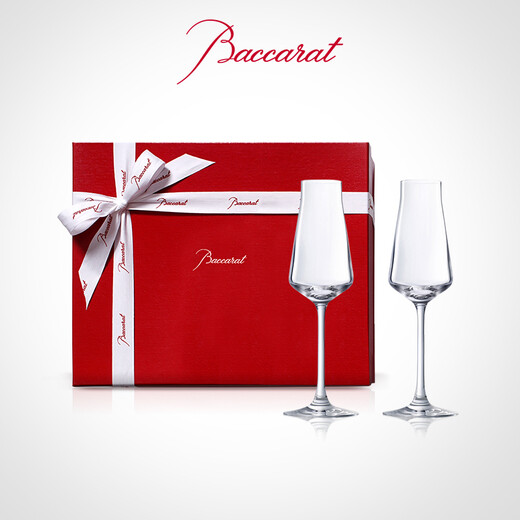 Baccarat CHATEAU winery series flute-shaped champagne glasses, matching glasses, gifts, transparent wine glasses