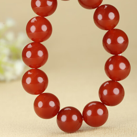 Huwei Jewelry Selection Daily Leaks Huwei Red Agate Bracelet for Men and Women Recommended Gifts 520 Gifts
