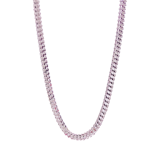 Cuibao Fu Dragon Bone Panlong Pt950 Platinum Men's Necklace Platinum Necklace for Men Real Gold Men's and Women's Trendy Style Plain Chain Gold Weight Approximately 20.2 Grams 56cm Approximately 2.6mm Thick