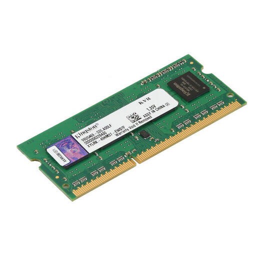 Kingston KVR Impact Storm Series Hacker God Bar DDR3 PC3 1333 1600 1.5V 1.35V Laptop All-in-One Computer Memory Bar Supports Dual Channel Laptop Memory DDR3L 1600 Low Voltage 1.35V 4GB 1 Bar