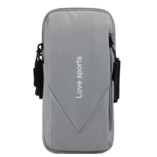 Huawei P50P40Pro running mobile phone arm bag Mate50M30 wrist bag for men and women, sports arm bag, classic black, light and breathable