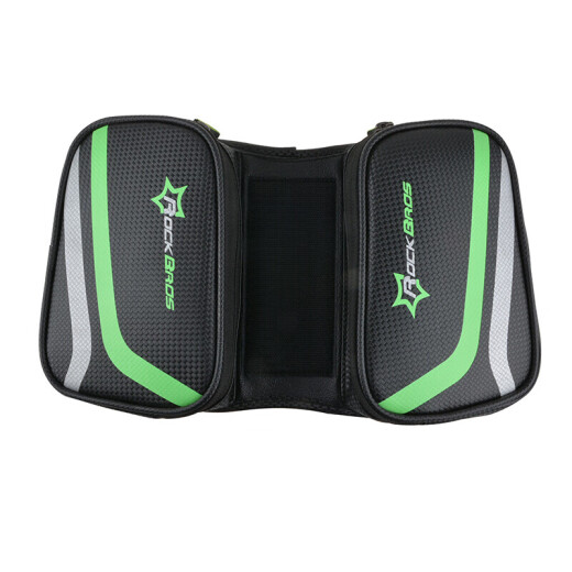 Rock Brothers ROCKBROS bicycle bag touch screen saddle bag mountain bike front beam bag mobile phone upper tube bag cycling equipment accessories