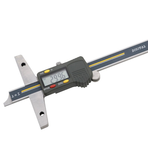Shanggong electronic digital display depth caliper 0-300mm graduation value 0.01 electronic depth gauge vernier caliper high precision