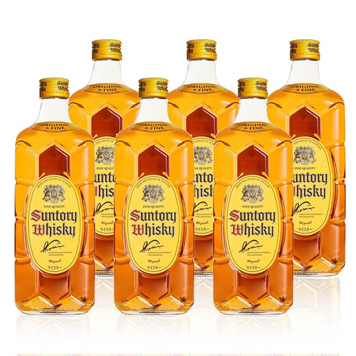 三得利（Suntory）角瓶威士忌700ml Suntory 日本威士忌入门级 进口洋酒 700ml*6瓶