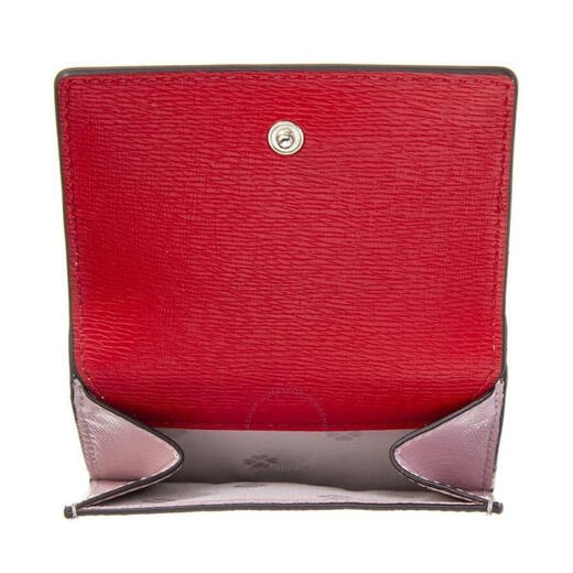 KATE SPADE luxury fashion brand women's wallet pink stitching simple PWRU7854-613 pic os
