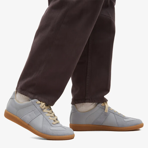 Maison Margiela(梅森·马吉拉) Replica经典男士德训鞋 时尚拼接系带运动休闲鞋 浅蓝色 S57WS0236 P1895 T6172 40 码