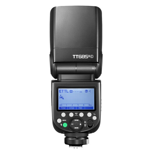 Godox TT685II second generation high-speed on-camera outdoor flash suitable for Canon, Nikon, Sony and Fuji SLR cameras, external synchronization TTL portable off-camera pocket light TT685II + AA battery Canon version-C