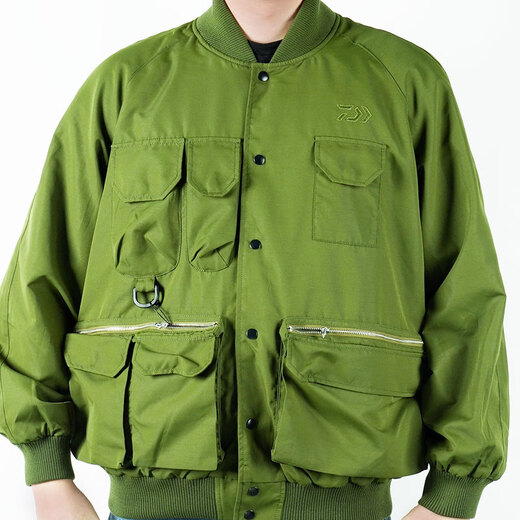 DAIWA 22 new style DE-6222CS workwear waterproof fishing jacket multi-pocket loose jacket military green M