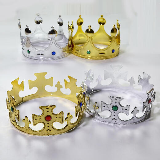 Peerless love king crown party princess headdress COS king headdress crown queen SN8569 ht cross king gold