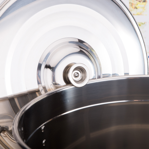 Hongfu commercial stainless steel bucket, stainless steel soup bucket with lid, large capacity thickened large soup pot, water storage bucket, oil bucket, 20*20 extra thick soup bucket with lid