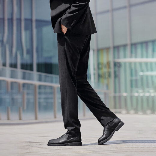 PEACEBIRD Men's Suit Jacket Men's Single Breasted Casual Suit (Slim Fit) L