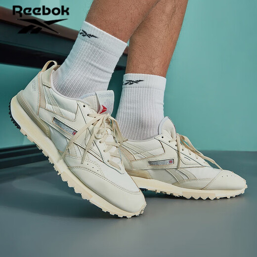 锐步（Reebok）锐步2024情侣LX2200美式复古时尚百搭轻盈运动休闲跑鞋 橡胶大底 gy9768(建议拍小半码) 元祖灰 40.5