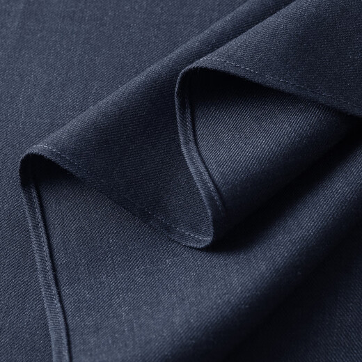 雅戈尔（YOUNGOR）衬衫男士秋冬青年男长袖衬衫羊毛混纺面料可机洗衬衫 藏青色素色VLQW119709FBA 39 （170/88A）