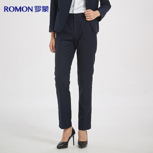 Lomon trousers women's four-season business casual high-waist stretch suit long trousers straight formal wear professional overalls for women