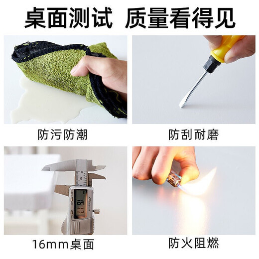 Quanpinwu Foldable Table Computer Desk Desktop Student Long Table Bedroom Simple Desk Writing Study Table Desk Office Length 80CM* Width 40CM*74CM