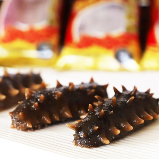 Xiaoqin Dalian ready-to-eat sea cucumbers Liao sea cucumber ready-to-eat seafood aquatic products solids 75% 1500g 24-30 pieces * 2 boxes 6Jin Jin equals 0.5kg gift box