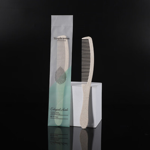 Meijia Life Hotel Supplies 50 sets of combs Individually packaged disposable supplies for hotels and B&Bs