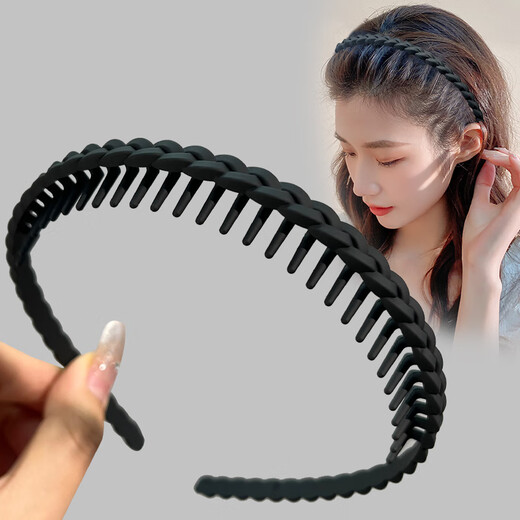 Black Hairpins for Women 2024 New Face Washing Hairbands Women's Face Washing Special Pressing Hairbands Headbands Broken Hairpins Headbands Hair Bundles 1# Classic Black 95% of customers bought this)