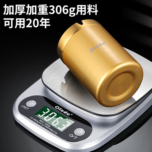 Oral multi-size copper ashtray thickened stainless steel funnel ashtray creative windproof artifact car ashtray portable high-end ashtray Luffy joint model retro green gold thick steel 2mm