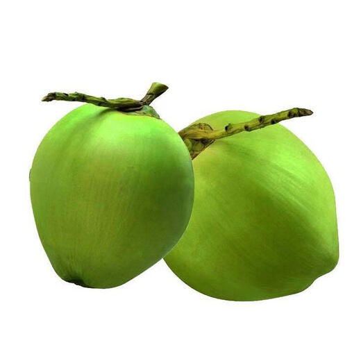 Hainan Coconut Green Hainan Straight Hair Freshly Picked Fresh Pregnant Women Amniotic Water Tender Coconut Specialty Fruit Coconut with Skin Single Fruit 3-5 Jin Jin equals 0.5 kg About 6 pcs