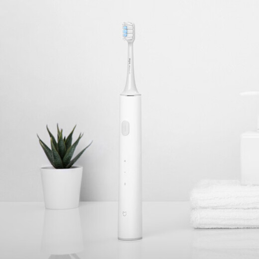 Xiaomi (MI) Mijia Sonic Electric Toothbrush T300+ Original Sensitive Toothbrush Head 3 Pack Adult Couple Men and Women Rechargeable Waterproof Toothbrush
