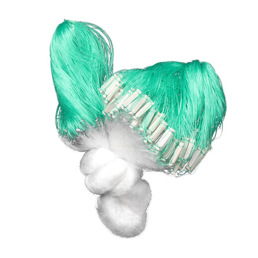 War flow fish net sticky mesh wire mesh fishing net three-layer sunken net single-layer floating net hanging net crucian carp net white strip net small fish net fishing net single-layer sunken net 30 meters long 1.2 meters high 1.5 fingers