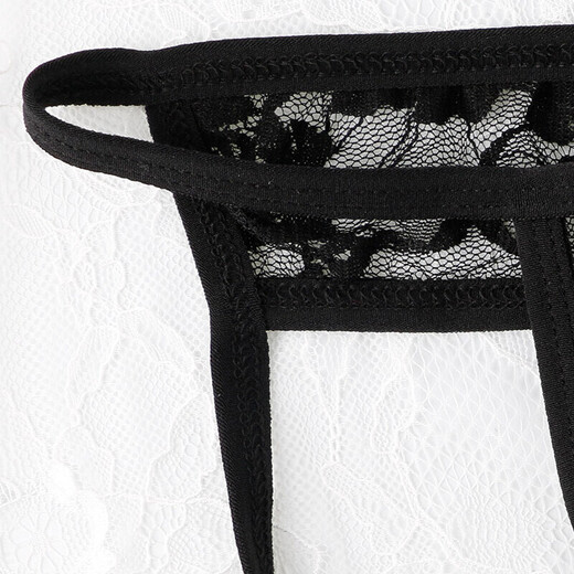 ROSELEX confidential delivery thong men's sexy underwear sexy suspenders adjustable one-piece design three points 7194 tassel buttocks exposed men's underwear