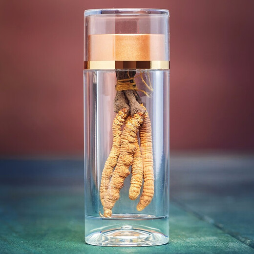 Lei Yunshang Cordyceps sinensis 1g Tibet High-altitude Fresh Dried Cordyceps sinensis Non-segmented Grass Facilities for 4 refined Chinese medicines Cordyceps sinensis 1g/4 roots*3 boxes