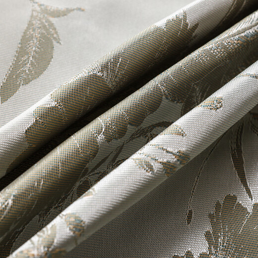 Faunenfarbene Jacquard Wash Ice Seidenmatte dreiteiliger Set FN-X5009
