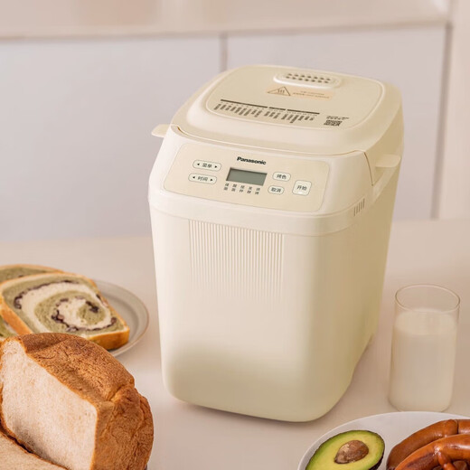 Panasonic Home Bread Machine Fully Automatic Bread Machine Home Small Bread Machine Smart Bread Machine Dough Mixer SD-PN100CSQ Special Price Machine Only Unpacked