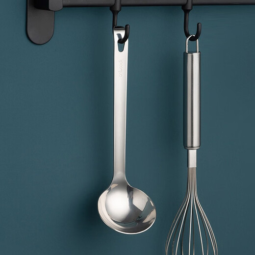 Onlycook 316L stainless steel soup spoon, hot pot spoon, household soup, porridge, ramen spoon, soup and vegetable spoon, large