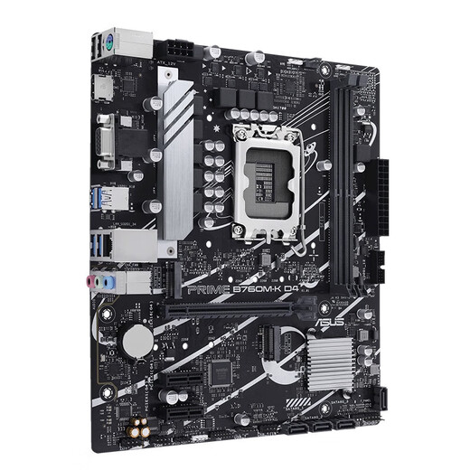 Intel 14. Generation Core CPU-Box-Prozessor ASUS B760 Motherboard Set Motherboard CPU Set Board U Set Asus Prime B760M-K D4 I3-14100 Box