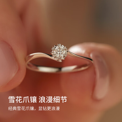 Saturday Blessing Platinum Diamond Ring Proposal Diamond Ring Birthday Gift W0210508 About 10 minutes No. 13