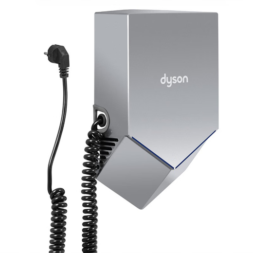 Dyson (DYSON) British Dyson hand dryer Dyson hand dryer V series silent automatic induction high-speed air outlet AB12 liter HU02 HU02 nickel color supports open and hidden wire installation