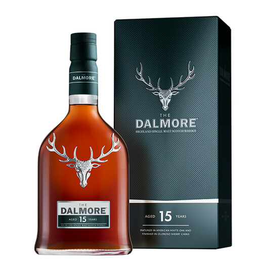 大摩（DALMORE） 15年 苏格兰单一麦芽威士忌 700ml 
